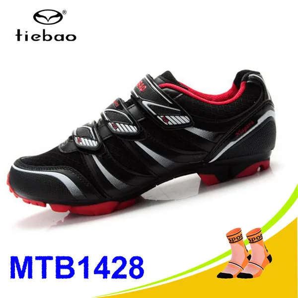 socks for 1428 R Tiebao, профессиональная обувь, Sapatilha, Ciclismo, MTB, велосипедная обувь, мужская, женская, для велосипеда, самозакрывающаяся обувь, дышащая, для велосипеда, Spd, педали, кроссовки - Цвет: socks for 1428 R