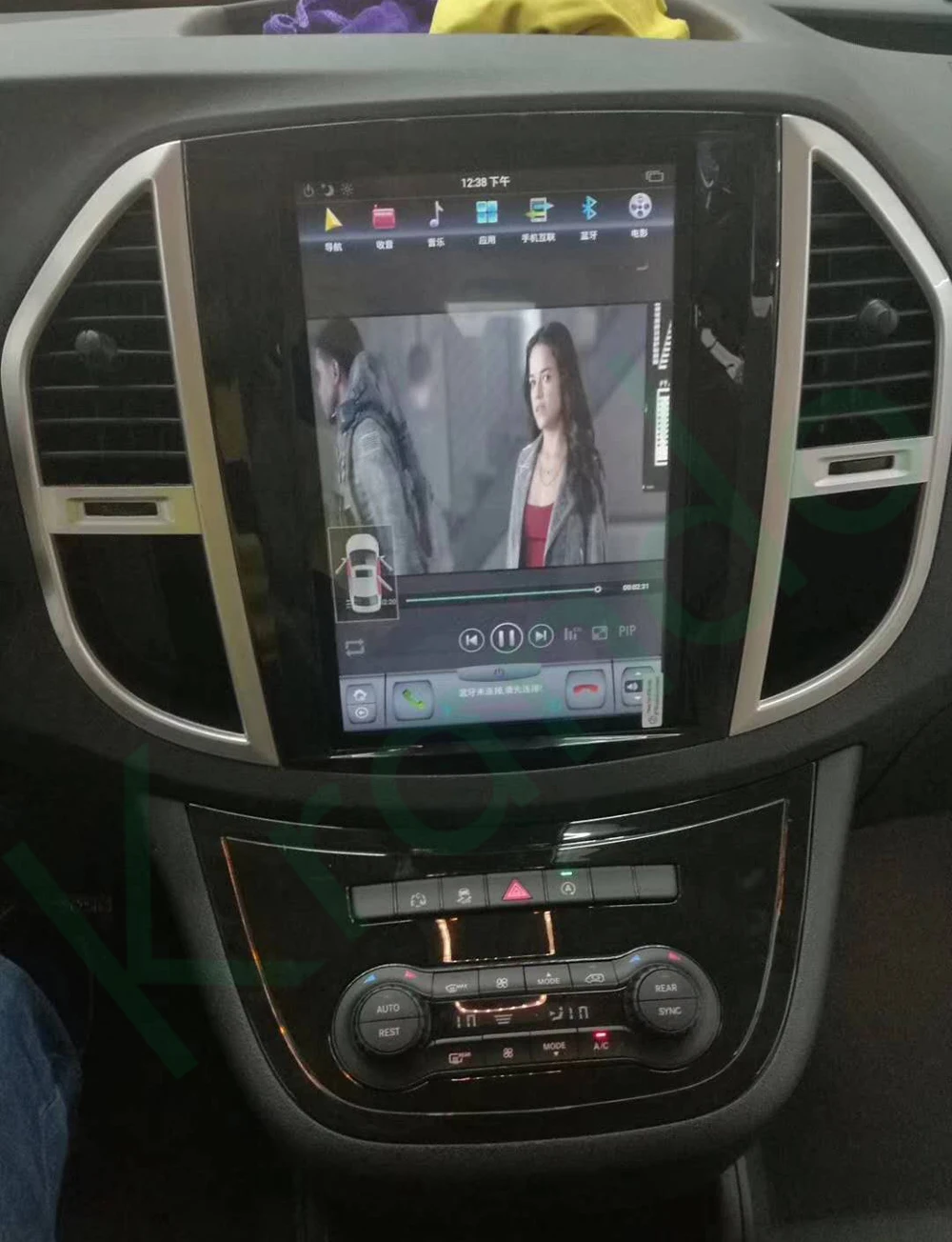 Krando Android 8,1 12," Tesla вертикальный экран автомобильный dvd мультимедийный плеер для mercedes benz Vito- автоматическое радио GPS