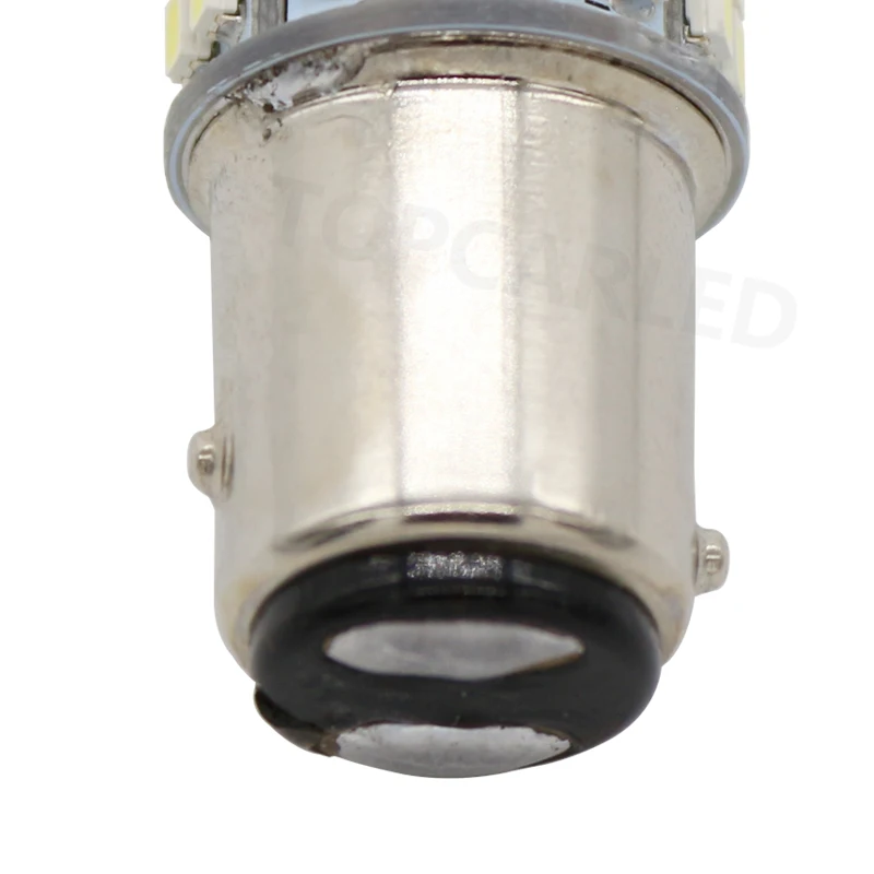 Новинка 10X 1157 1156 bay15d лампочка 50smd 1206 led COB светильник P21/5 Вт стоп-сигнал фонарь