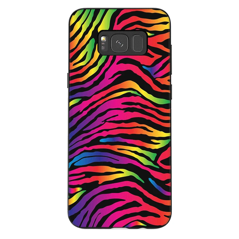 ТПУ мобильный чехол для телефона samsung A10 A20 A30 A40 A50 A60 A70 A7 A8 A9 A6 A5 A3 J6 с черной полосой