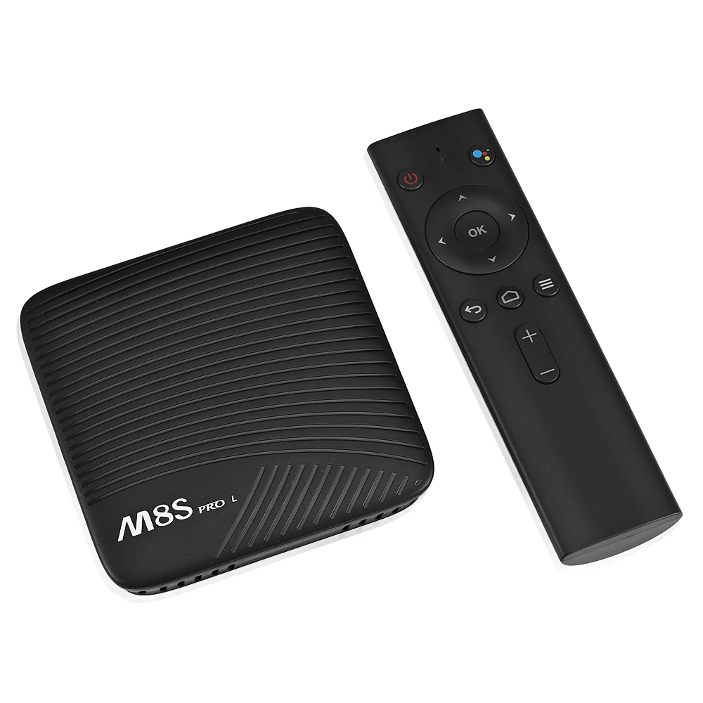 Mecool M8S PRO L голос Управление Smart ТВ Box Android 7 1 4 K Amlogic S912 Восьмиядерный комплект bluetooth