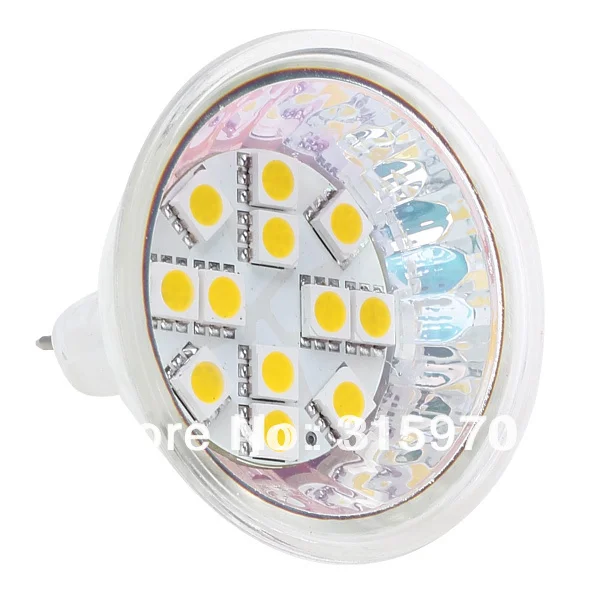 Светодиодная лампа MR16 12Led 5050SMD 2 4 W 180LM AC/DC10 30V 12V/24V Коммерческая инженерность для