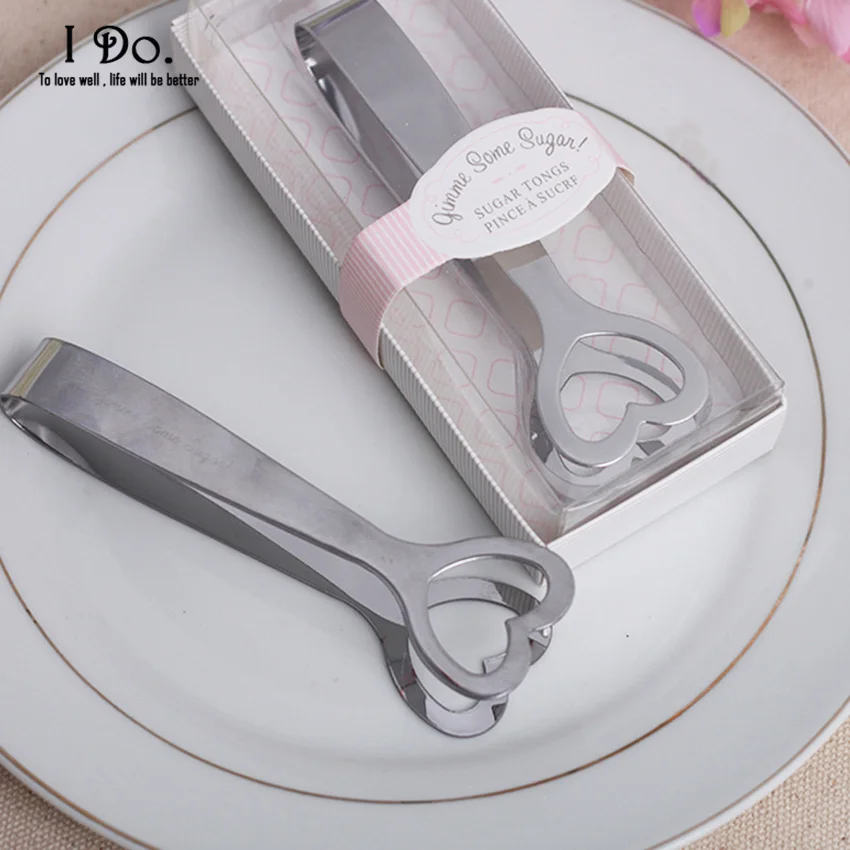 Бесплатная доставка щипцы для сахара свадебные сувениры и подарки гостей