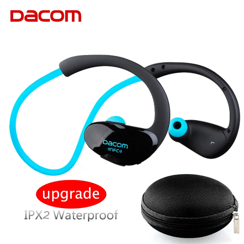 G05 Blue DACOM L05, Спортивная bluetooth-гарнитура, беспроводные наушники для бега, IPX7, водонепроницаемая гарнитура с шейным ободком, для телефона K6H Pro BT5.0 - Цвет: G05 Blue