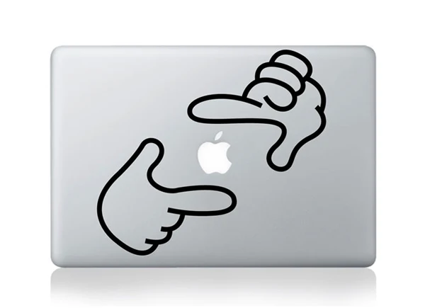 Для ноутбука Apple Macbook Наклейка голова Бэтмен винил для Mac Pro Air retina 1" 13" 1" 1" дюймов крышки кожи Забавный дизайн - Цвет: MB black-Part C (13)