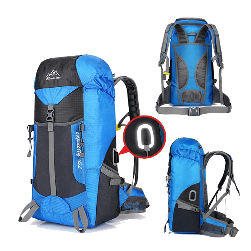 Рюкзак HIGHSEE для занятий спортом на открытом воздухе 45 л Сумка кемпинга с USB