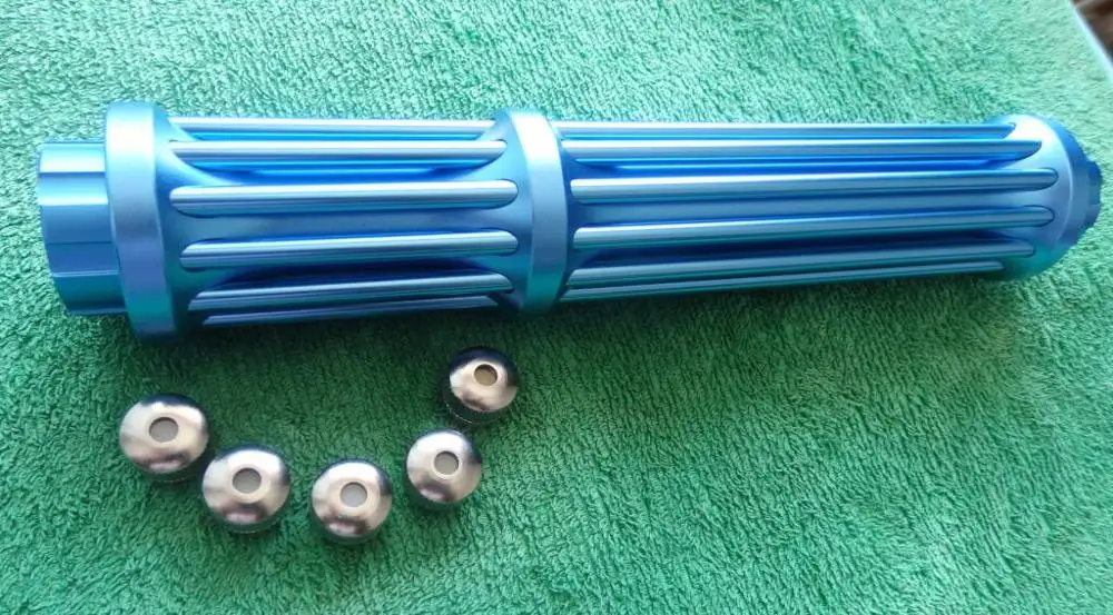 

High Power Military 450nm 200W 200000m Blue Laser Pointer Flashlight Light Burning Match/dry Wood/Burn cigarettes Hunting