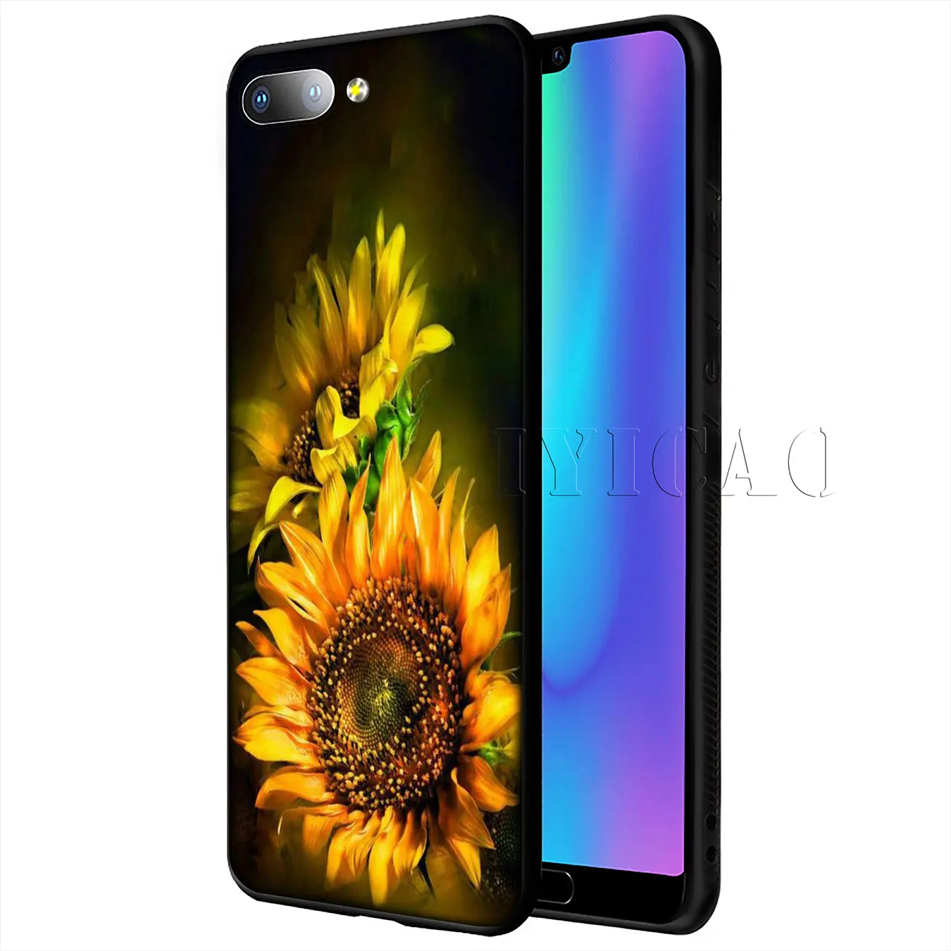 IYICAO цветной чехол для Huawei Y9 Y7 Y6 Prime 2019 Honor 20 8C 8X8 9 9X10 Lite 7C 7X 7A Pro |
