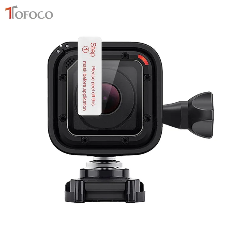 Для Gopro аксессуары 4 Session защита экрана 2 шт./лот ультратонкая прозрачная защитная