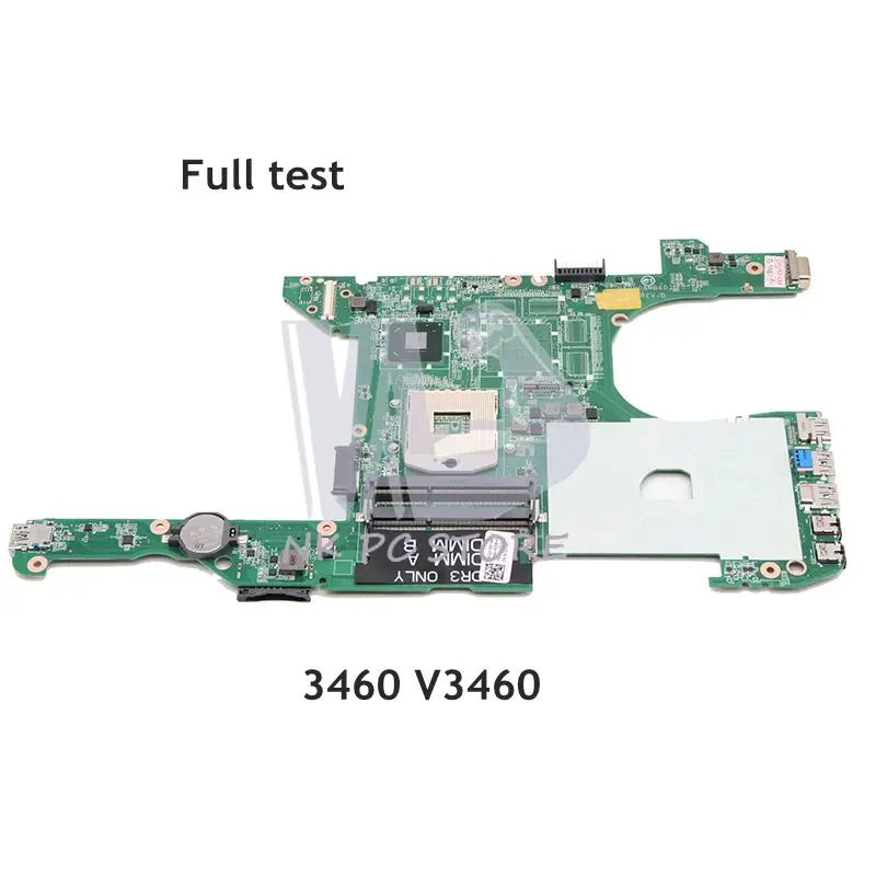 NOKOTION материнская плата для ноутбука Dell Vostro 3460 V3460 основная CN 0JK5GY JK5GY DA0V08MB6D1 HD4000 UMA