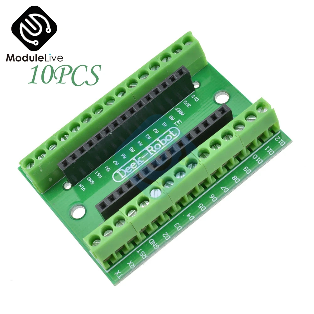 10 шт. плата расширения для Arduino AVR ATMEGA328P NANO IO | Инструменты