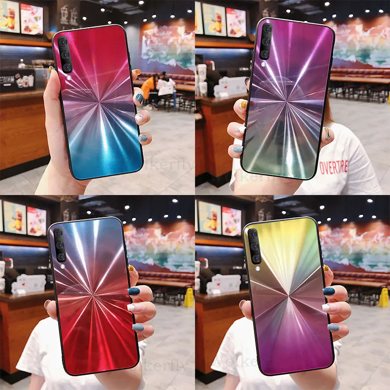 Роскошный градиентный чехол для samsung Galaxy A50, разноцветный чехол для Galaxy A50 A 50 A505 SM-A505F