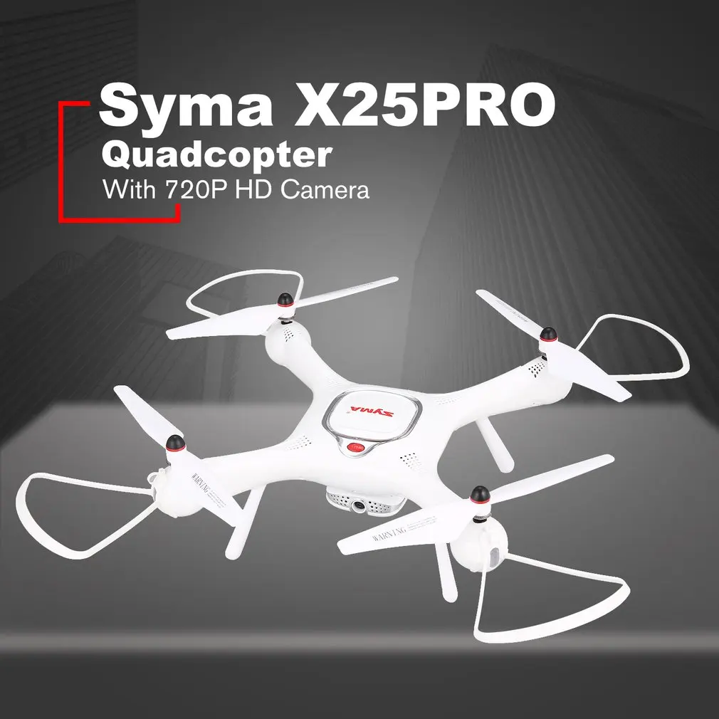 Дрон SYMA X25PRO Wifi FPV Регулируемый 720 P Дрон на ру e с Квадрокоптер с камерой RTF gps положение высота Удержание Дрон на ру vs SG900 XS812