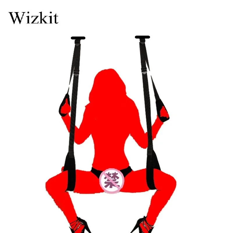 Top Quality Hammock Chair Swing Seat Indoor Patio Yard Couple Game Hanging Rope Adjustable Adult Door Toy Sex Set |