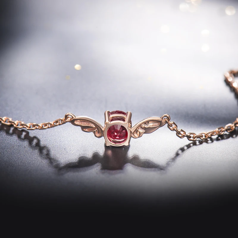 LOVERJEWELRY летучей мыши Форма однотонные 18Kt золото 4 5x5 5 мм овальным вырезом браслет