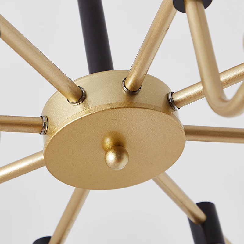 Модель 2019 хрустальная люстра во французском стиле черная светильник современные