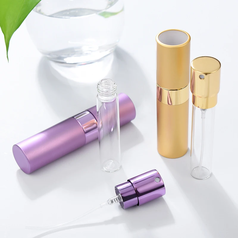 8ml10ml15ml металлическая алюминиевая бутылка для духов косметическая с распылителем