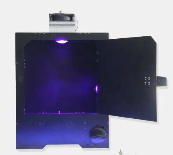 УФ-отверждения машина 3d печать модель пост-обработки фоточувствительная Смола УФ-отверждения коробка lcd DLP