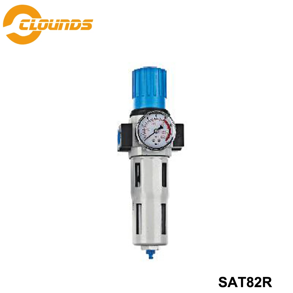 SAT82R 1/8" 1/4" 3/8" 1/2" 3/4" 1" Filter Regulator One Units FRL Air Source Equipment Units Air Compressor Parts
SAT82R 1/8" 1/4" 3/8" 1/2" 3/4" 1" Filter Regulator One Units FRL Air Source Equipment Units Air Compressor Parts