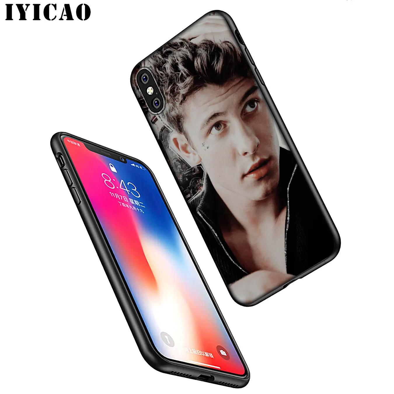 IYICAO Shawn Mendes Мягкий силиконовый чехол для телефона iPhone XR X XS 11 Pro Max 6 6S 7 8 Plus 5 5S SE TPU