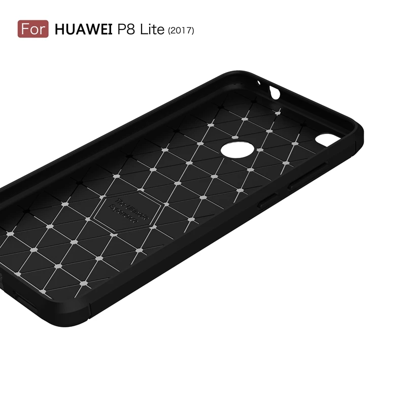Чехол для телефона Reaoom Huawei P8 Lite 2017 матовая текстура из углеродного волокна задняя