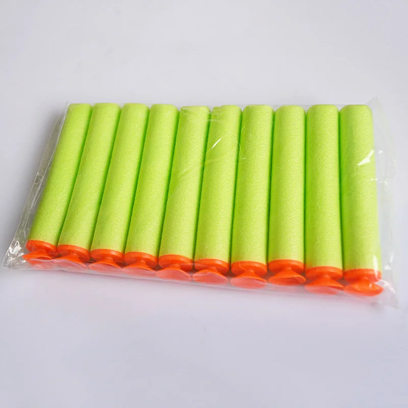 10 дротиков универсальная всасывающая головка Мягкая Пуля запасная упаковка для