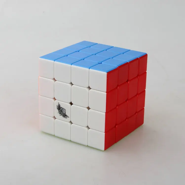 Cyclone Boys Jisu G4 4x4 Cube Черный/Stickerless Cubo Magico Твист Головоломка обучающая игрушка подарок идея Прямая