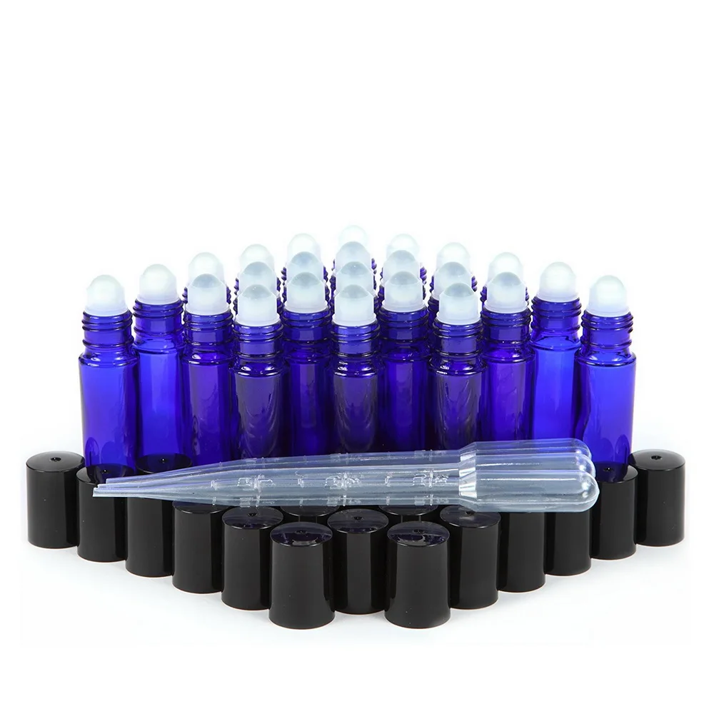 Стеклянные бутылки ролики для губ 24 шт. 10 мл|roller bottles|glass roller bottle10ml glass bottle |