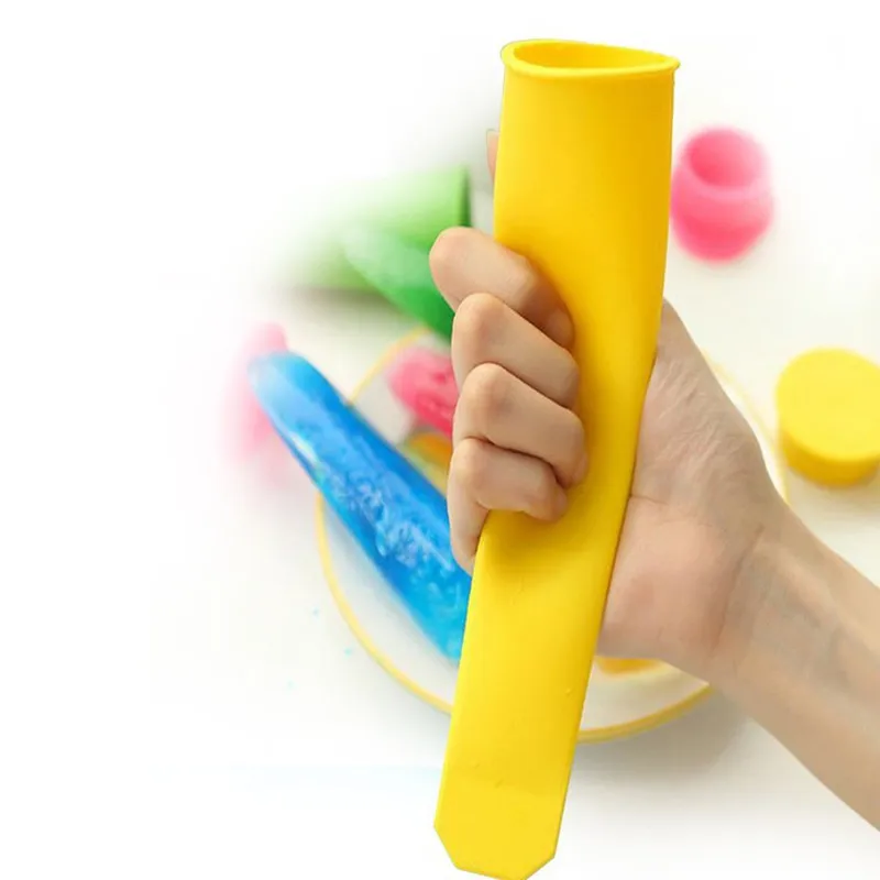 5 шт./лот, летняя форма для приготовления мороженого на палочке, для кухни, сделай сам, разные цвета, Пищевая силиконовая форма для замороженного мороженого