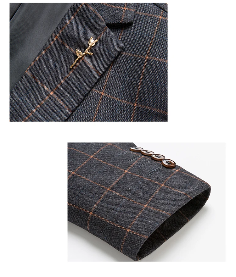 LONMMY повседневное Блейзер мужские костюмы и этап для мужчин свадьбы Slim fit Casaco masculino