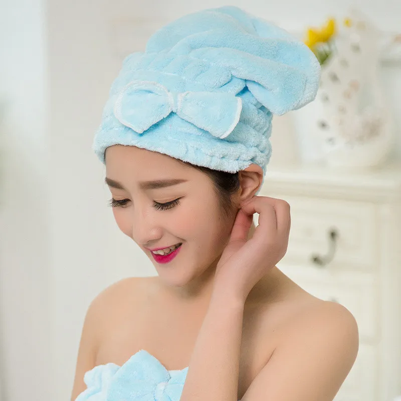 Цветное полотенце из микрофибры для ванной и душа|dry hair cap|towel microfibertowel hat |