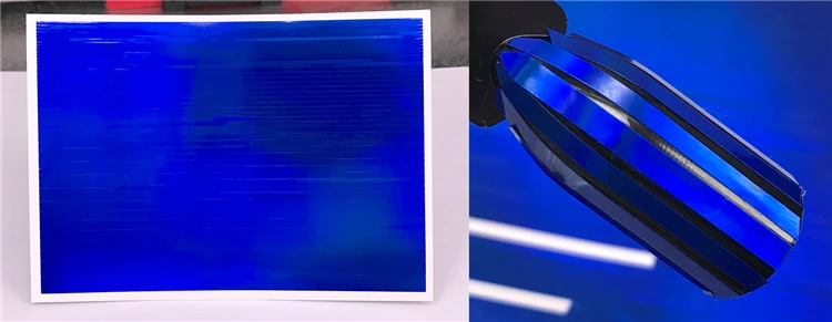 8 цветов, блестящие 3D наклейки для ногтей, прямая линия, шеврон, лазерная Голографическая лента для ногтей, украшение, золотой блеск, серебро