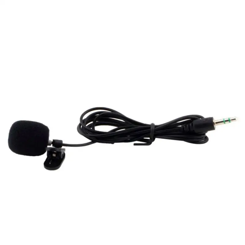 Portable Mini Wired Microphone Collar Clip-on Lavalier Neck Mic For Lectures Teaching Lessons Education | Электроника