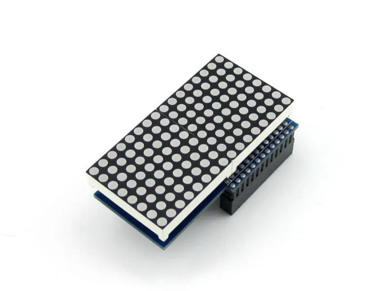 Raspberry Pi светодиодный Дисплей матрица MAX7219 точечно-матричный модуль для RPi Модель