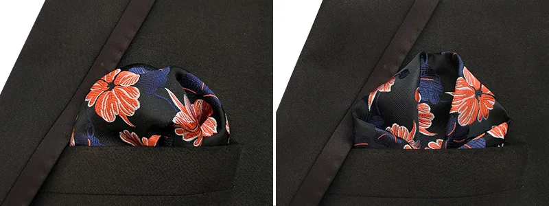 Мода 25*25 см мужской Карманный квадратный шелк платок корейский Пейсли точка носовой платок с цветочным узором Свадебная вечеринка подарок Пейсли дизайн