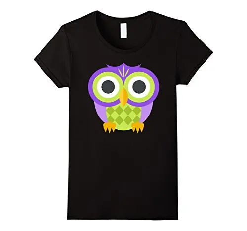 Awesome Owl Shirt Funny Animal T Night Bird Lady New Summer Cute T-Shirt Print Women Hipster Harajuku | Женская одежда