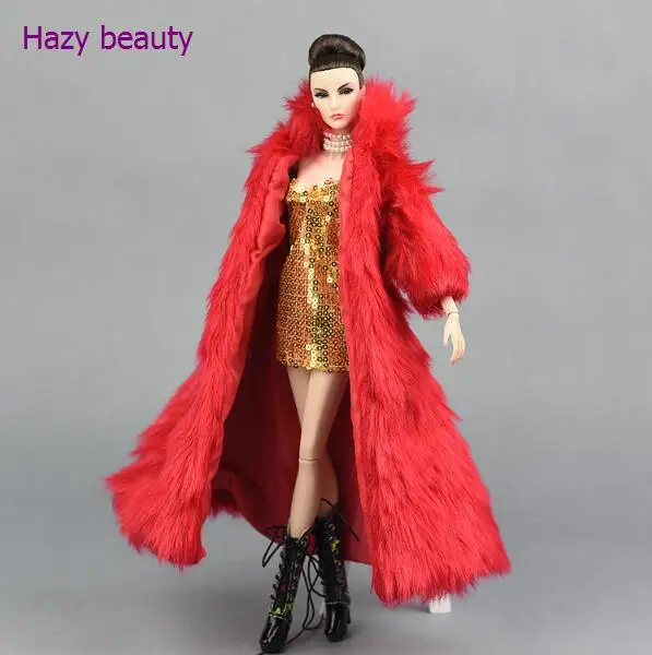 Кукла игрушка шуба красная ветровка для Fr2 ST куклы BBI340