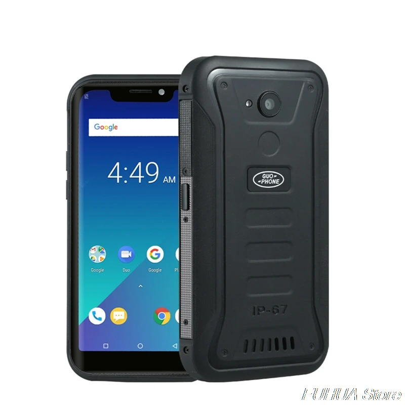 Guophone X3 Водонепроницаемый смартфон с 5 5-дюймовым дисплеем четырёхъядерным