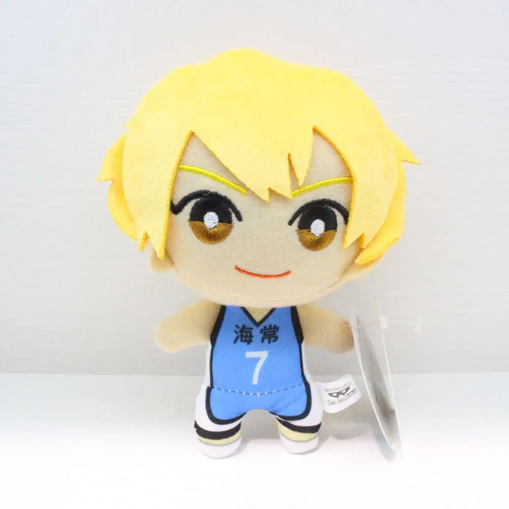 Kise Ryota Аниме Куроко Баскетбол куроко Tetsuya Kagami Тайга кисэ рёта плюшевые подвесные игрушки 15 см мягкие куклы подарок - Цвет: Kise Ryota