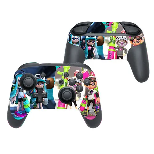 YSNSP0086 Splatoon 2 виниловая наклейка на кожу наклейка для nintendo Switch Pro контроллер геймпад джойпад для переключателя с переключателем для кожи s - Цвет: YSNSP0086