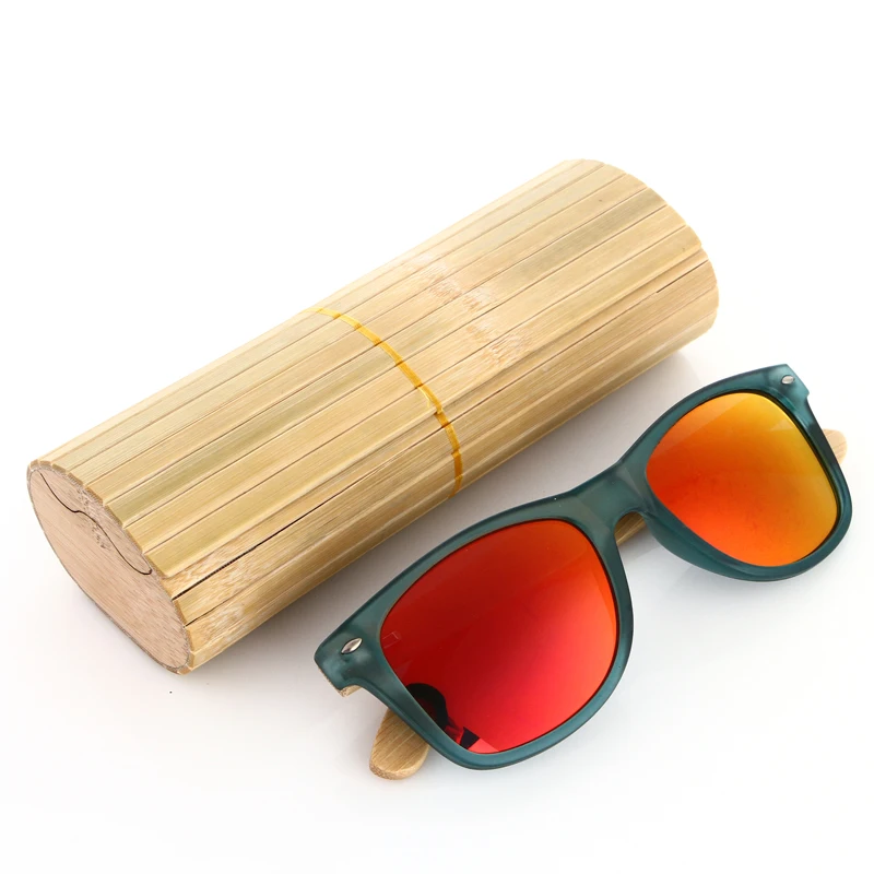 Солнцезащитные очки EZREAL с деревянными поляризационными стеклами для мужчин и