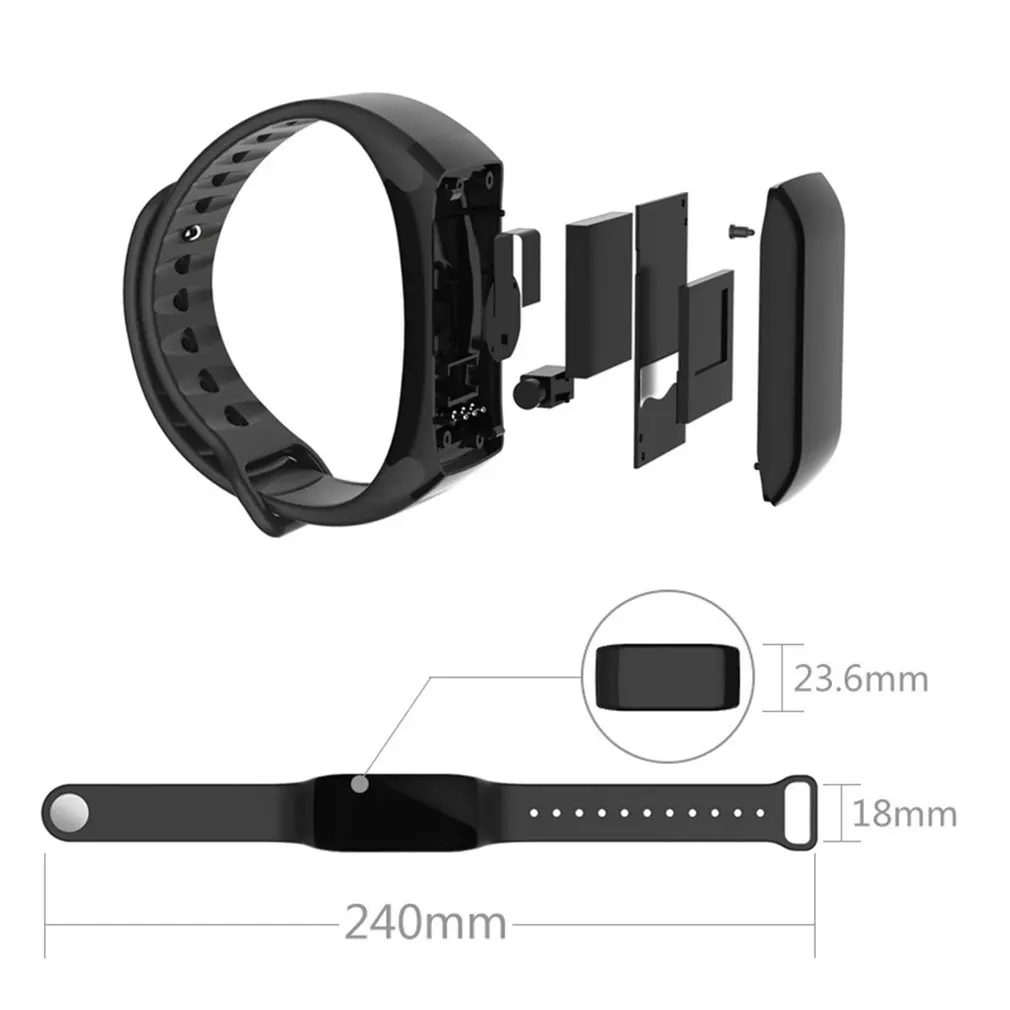X7 Bluetooth умные цифровые часы сердечного ритма кровяное давление монитор Фитнес