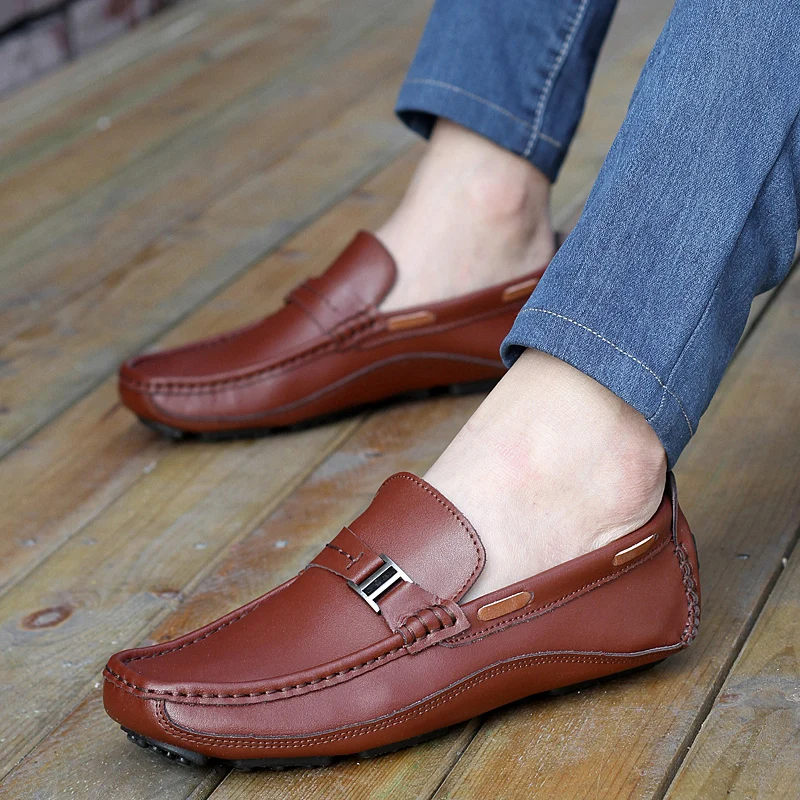 Новое поступление Красивая Мужская обувь сезон весна модная повседневная в