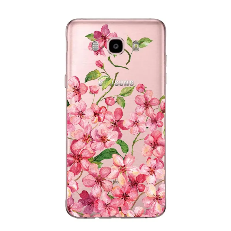 Мягкий прозрачный ТПУ чехол для телефона Samsung J3 J5 J7 S6 S7 S8 note8 A3 A5 C7 J2prime Fundas с принтом