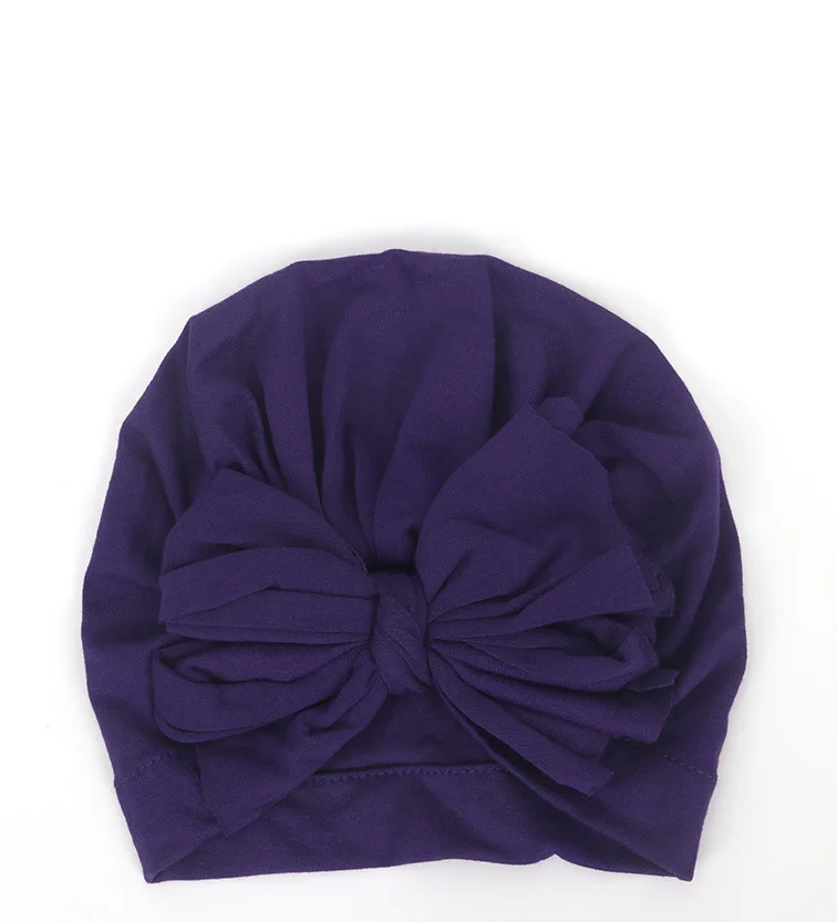 16 цветов Детская шапка для новорожденных милый бант шапочка маленьких мальчиков