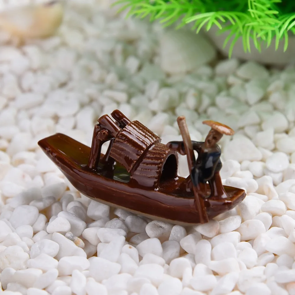 1 шт. искусственные украшения водные продукты бонсай керамические сосуда для