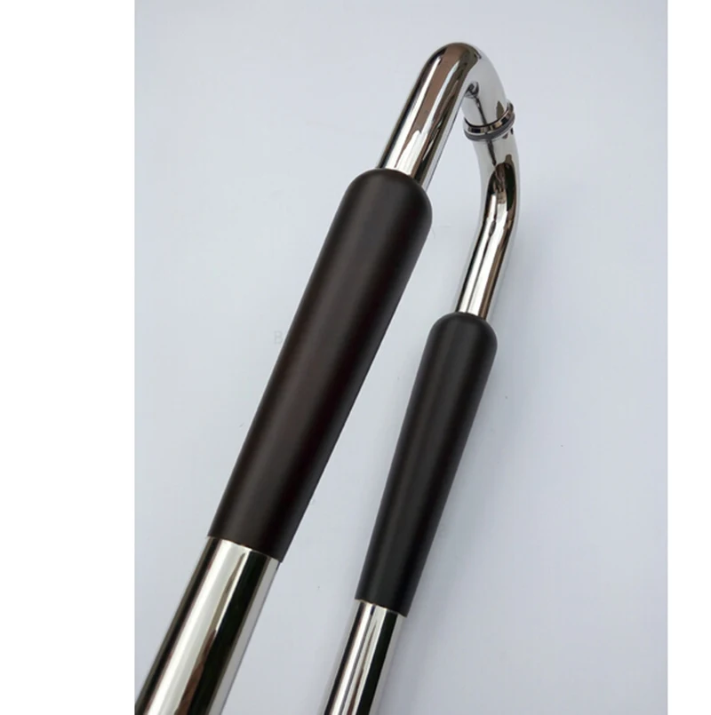 Ручка входной двери полированная 304 нержавеющая сталь и орех деревянные ручки