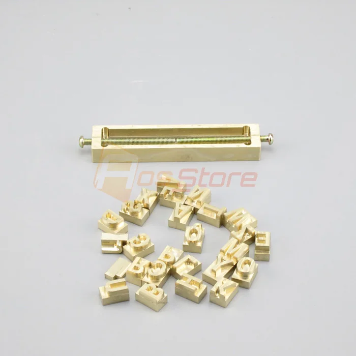 Гибкие буквы с ЧПУ гравировальная форма Горячая фольга кожа Штамповка