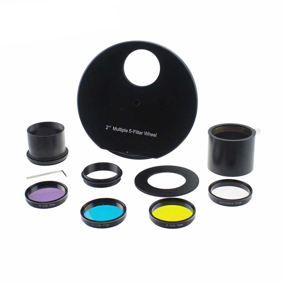 2 inch 5 позиций руководство фильтр колеса дюйма lrgb Deep Space планетарный телескоп