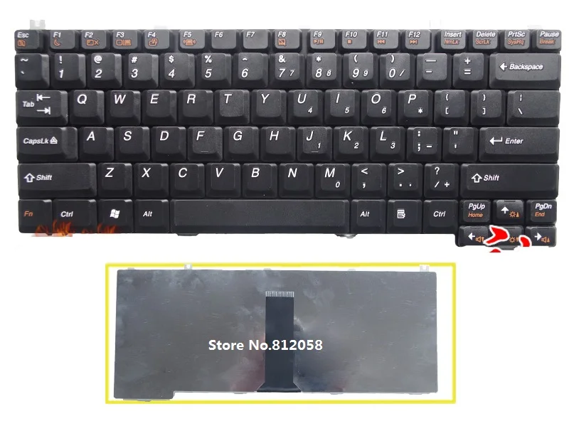 SSEA Новая Клавиатура США для Lenovo 3000 N100 N200 C100 C200 G420 G430 G450 G530 A4R F31 F41 Y430 C460 C466 C510